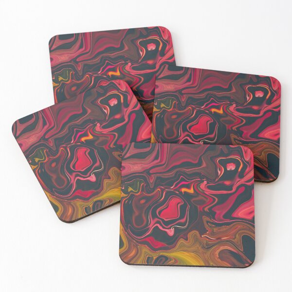 Item preview, Atlas - Contemporary Abstract - Fluid Painting - Marbling Art - Punch designed and sold by Studio Grafiikka.