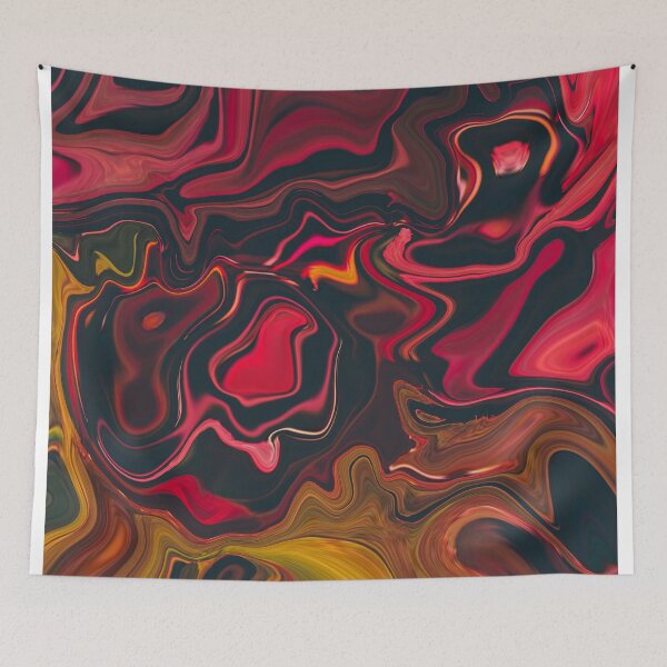 Item preview, Atlas - Contemporary Abstract - Fluid Painting - Marbling Art - Punch designed and sold by Studio Grafiikka.