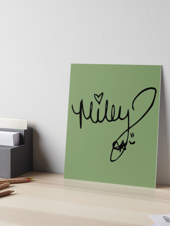 Miley Cyrus 直筆サインフォト Miley Cyrus signed 8x10 COA GAI | eBay