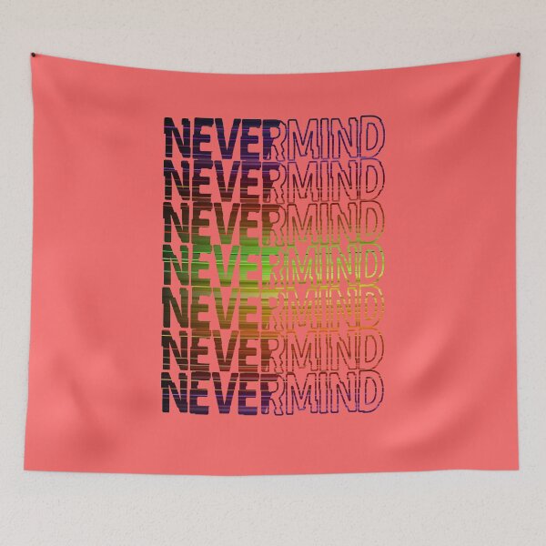 Item preview, word nevermind typography isemin ver. purye designed and sold by Arramavis.