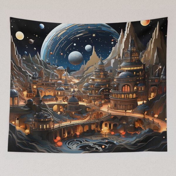 Item preview, Otherworldly Odyssey:  Alien Landscape designed and sold by Garmentz.