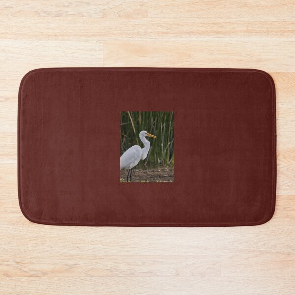 Item preview, Elegant white heron in the wetland 	 	 designed and sold by gzijwlzyjmf98.