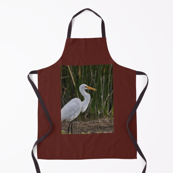Item preview, Elegant white heron in the wetland 	 	 designed and sold by gzijwlzyjmf98.