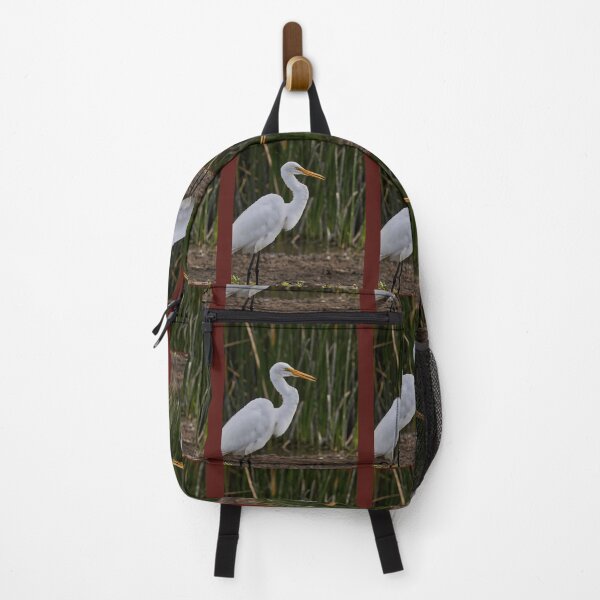 Item preview, Elegant white heron in the wetland designed and sold by gzijwlzyjmf98.