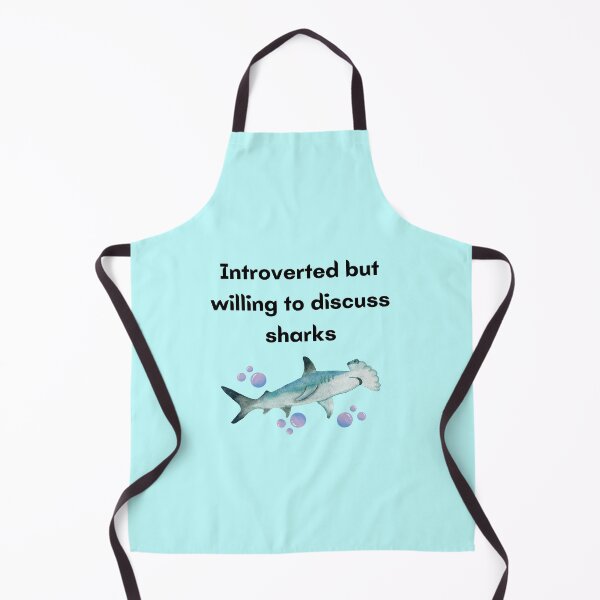 Item preview, Introverted Sharks designed and sold by Ashley Gagnon.