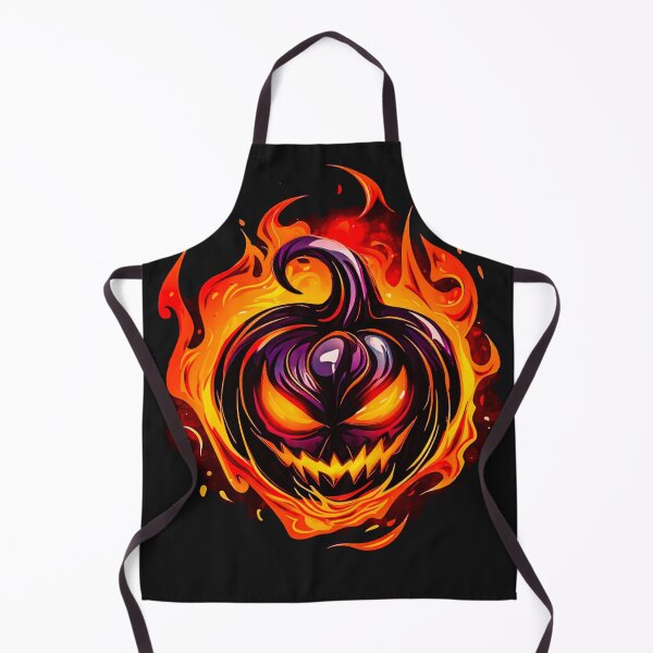 Item preview, Evil Flaming Jack o'lantern designed and sold by OutOfTheBoxArt1.