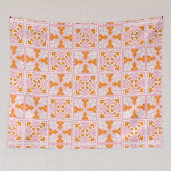 Item preview, Bright Portuguese Tiles \ designed and sold by PeachyLitchi.