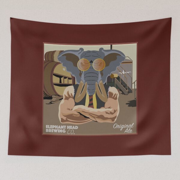 Item preview, ElephantHead Brewing Company Design designed and sold by gzijwlzyjmf98.