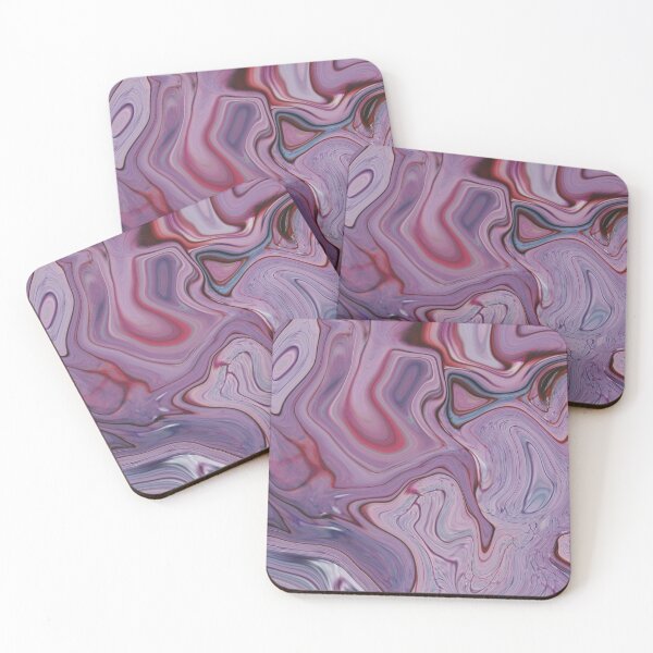 Item preview, Cove - Contemporary Abstract - Fluid Painting - Marbling Art - Lavender  designed and sold by Studio Grafiikka.