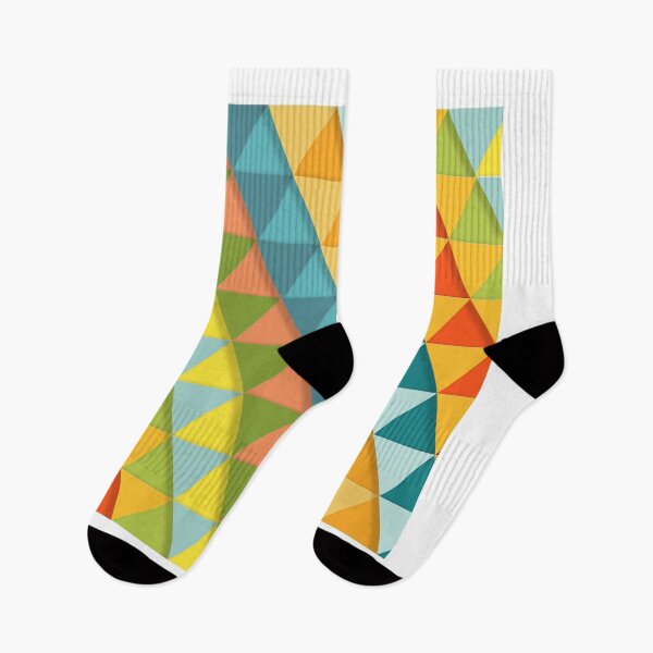 Item preview, Seamless Colored Triangle Pattern - 02 designed and sold by Studio Grafiikka.