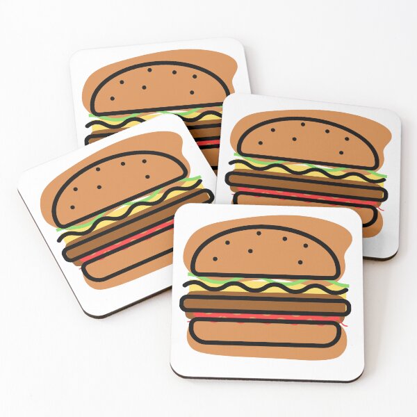 Item preview, Color spot hamburger designed and sold by Shipwright-Duck.