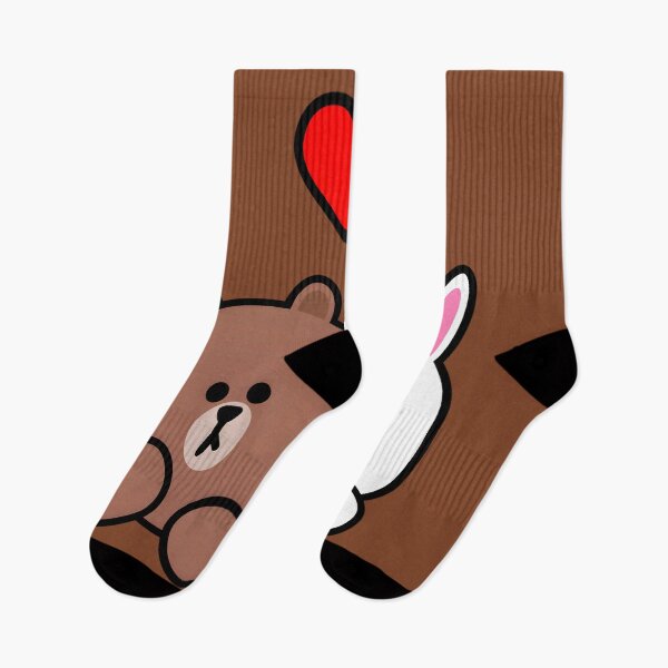 Item preview, Brown bear and Cony in love Classic 		 designed and sold by ijauqguijoa82.