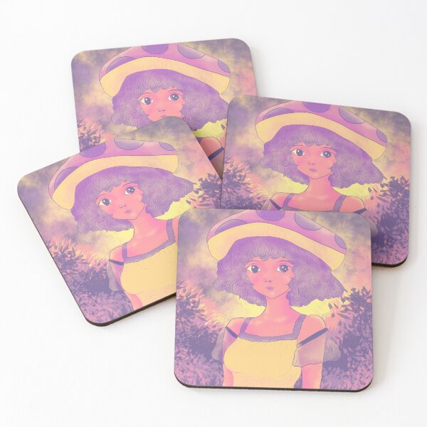 Item preview, Mushroom Hat Girl Pastel designed and sold by chriscreations-.