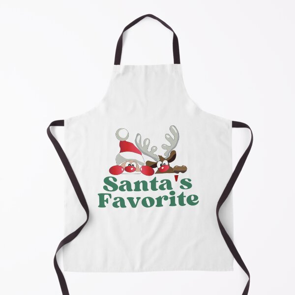 Item preview, Santa’s Favourite – Cute Christmas Typography designed and sold by unique0703.
