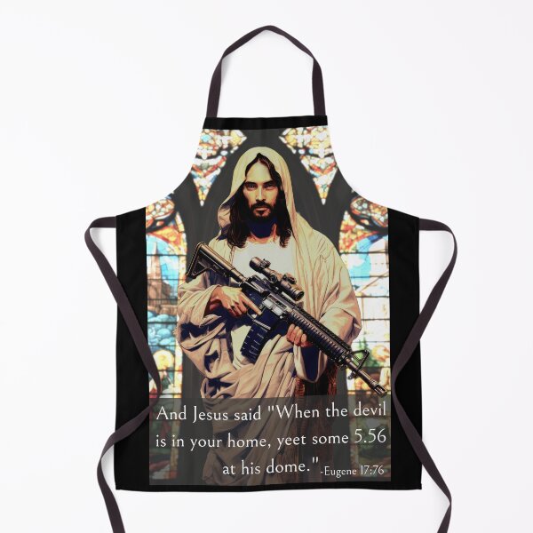 Item preview, AR15 Jesus YEET designed and sold by Rainy-MTN.