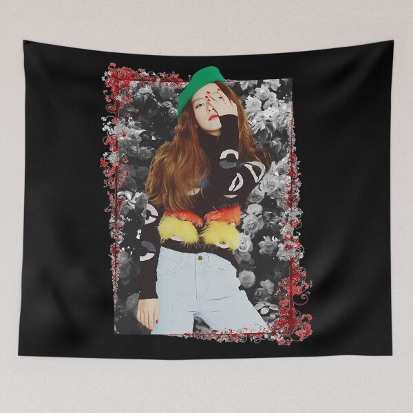 Item preview, Kang Seulgi Red Velvet Seulgi Korean Kpop Floral designed and sold by Store-Art-patr.
