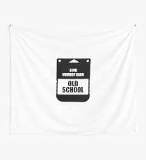 Oldschool Memory Card Wall Tapestry