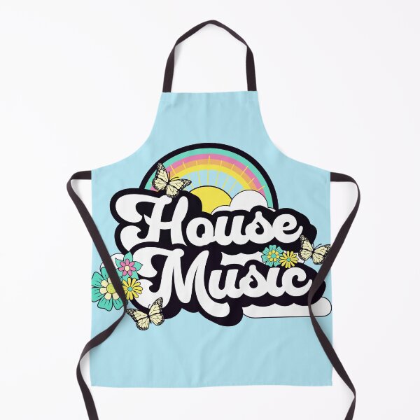 Item preview, HOUSE MUSIC  - Butterfly Rainbow (blue/yellow)  designed and sold by Discothreadz.