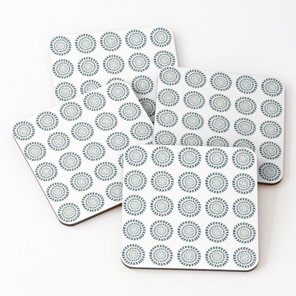 Item preview, Optical illusion dark blue moving circle designed and sold by NateCF.