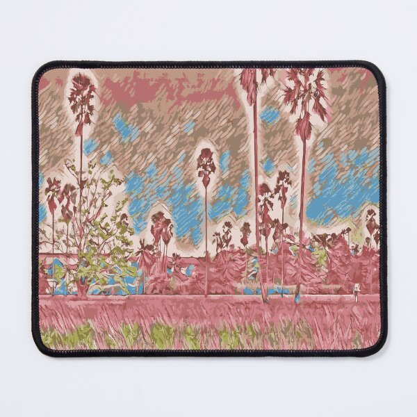 Item preview, Thailand landscape of palm trees in the field. Photo style, Thailand landscape. multi-phase flow walking in the rice field artgram image net removing blur designed and sold by youme63.