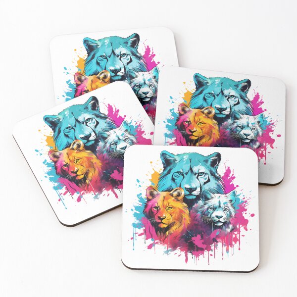 Item preview, three lions designed and sold by Cuddly-Cottons.