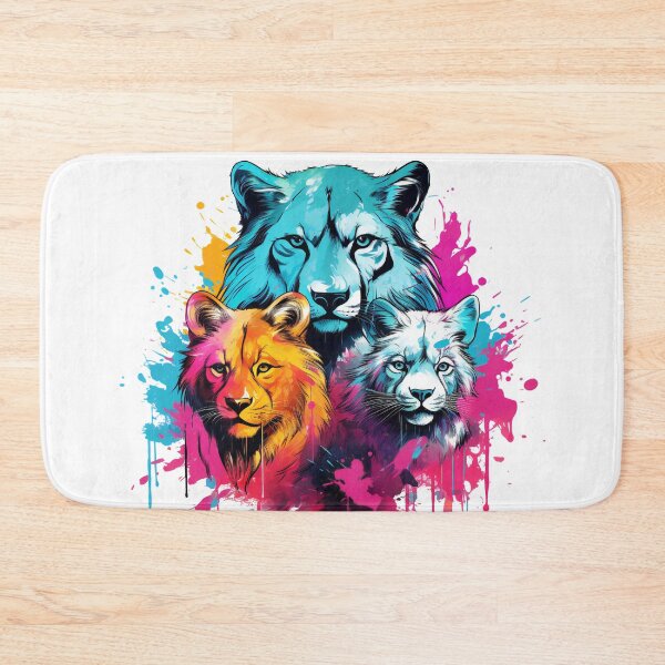 Item preview, three lions designed and sold by Cuddly-Cottons.
