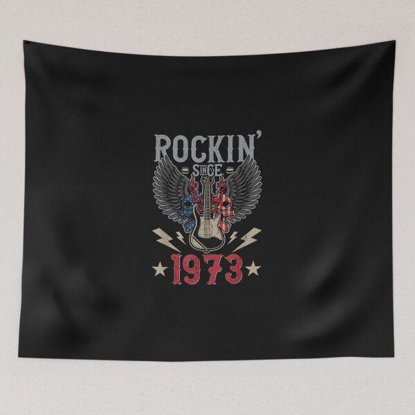 Artikelvorschau, Rockin Since 1973 S Rock N Roll Lovers 50. Geburtstag entworfen und verkauft von DarellSLent.