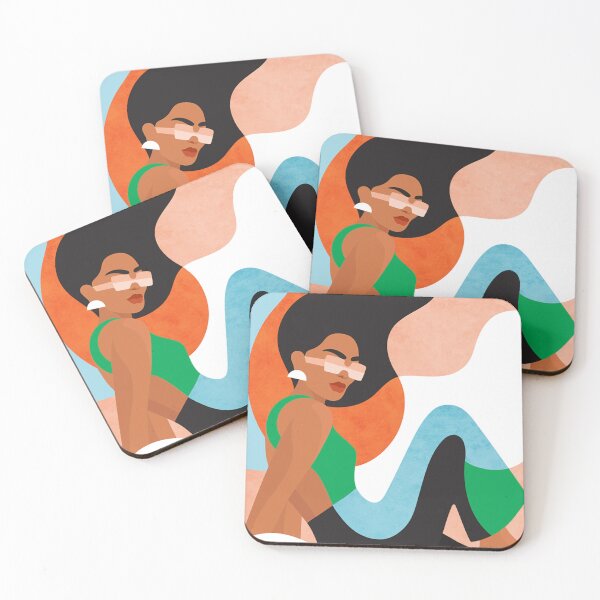 Item preview, angelena pop art women illustration designed and sold by Anavrisss.