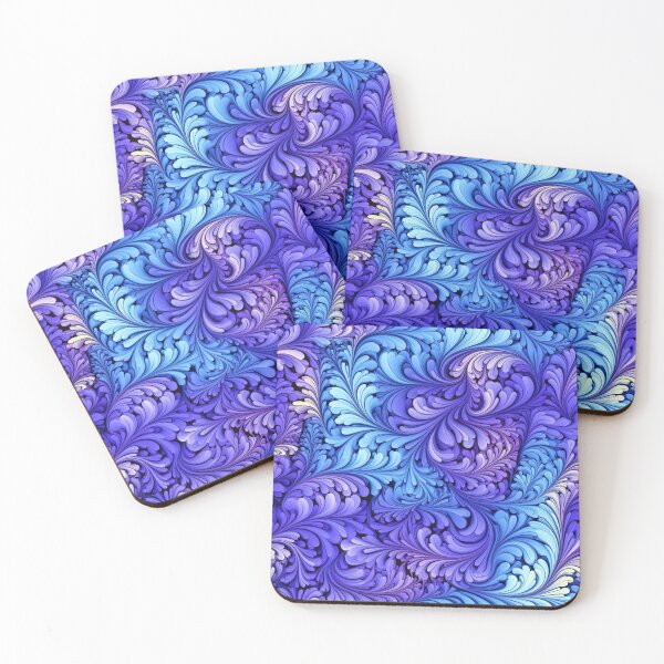 Item preview, Blue Purple Fractal designed and sold by Sturdust.