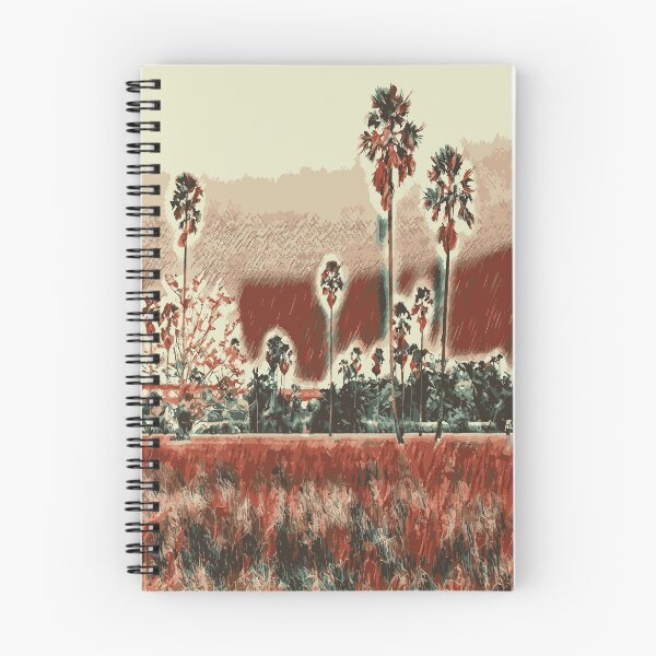 Item preview, Thailand landscape of palm trees in the field. Photo style, Thailand landscape.  multi-phase flow walking in the rice field artgram image net removing blur designed and sold by youme63.