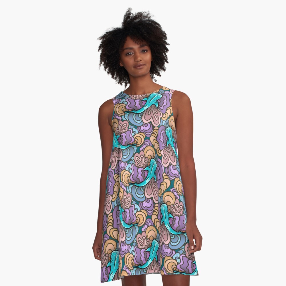 Item preview, A-Line Dress designed and sold by smoothfoxill.