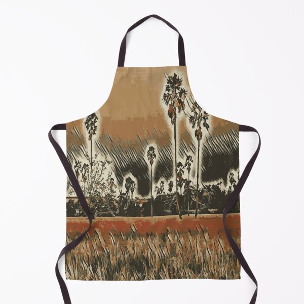 Item preview, Thailand landscape of palm trees in the field. Photo style, Thailand landscape. multi-phase flow walking in the rice field artgram image net removing blur designed and sold by youme63.