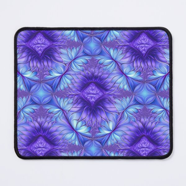 Item preview, Soft Blue Purple Fractal Pattern designed and sold by Sturdust.