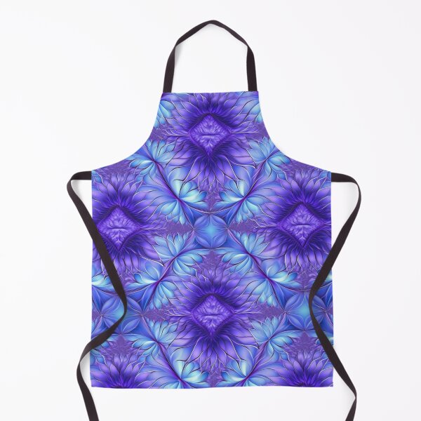 Item preview, Soft Blue Purple Fractal Pattern designed and sold by Sturdust.