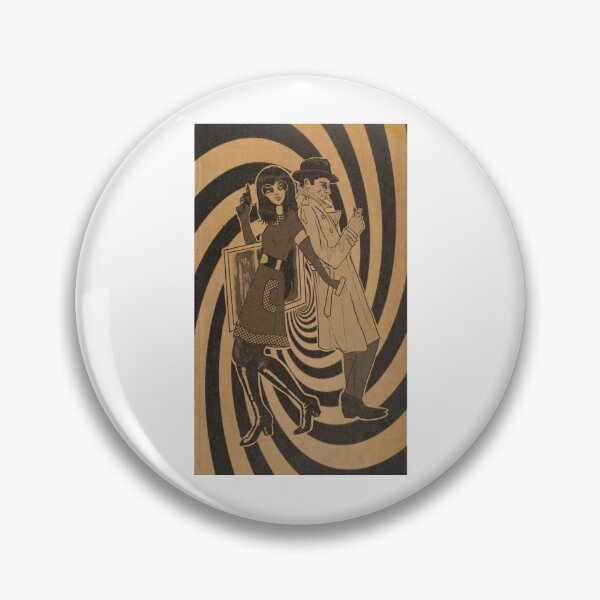 Item preview, The Mod, Psychedelic Adventures of a Secret Agent- Black and White designed and sold by radford-nakesha.