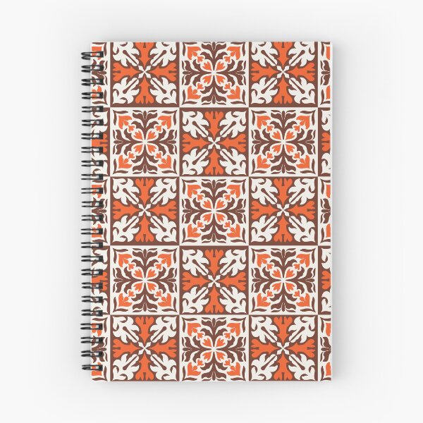Item preview, Rustic Orange Portuguese Tiles  designed and sold by PeachyLitchi.