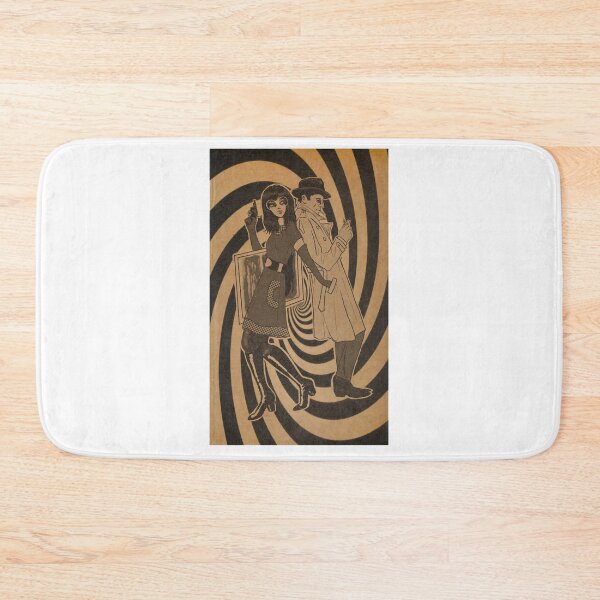 Item preview, The Mod, Psychedelic Adventures of a Secret Agent- Black and White designed and sold by radford-nakesha.