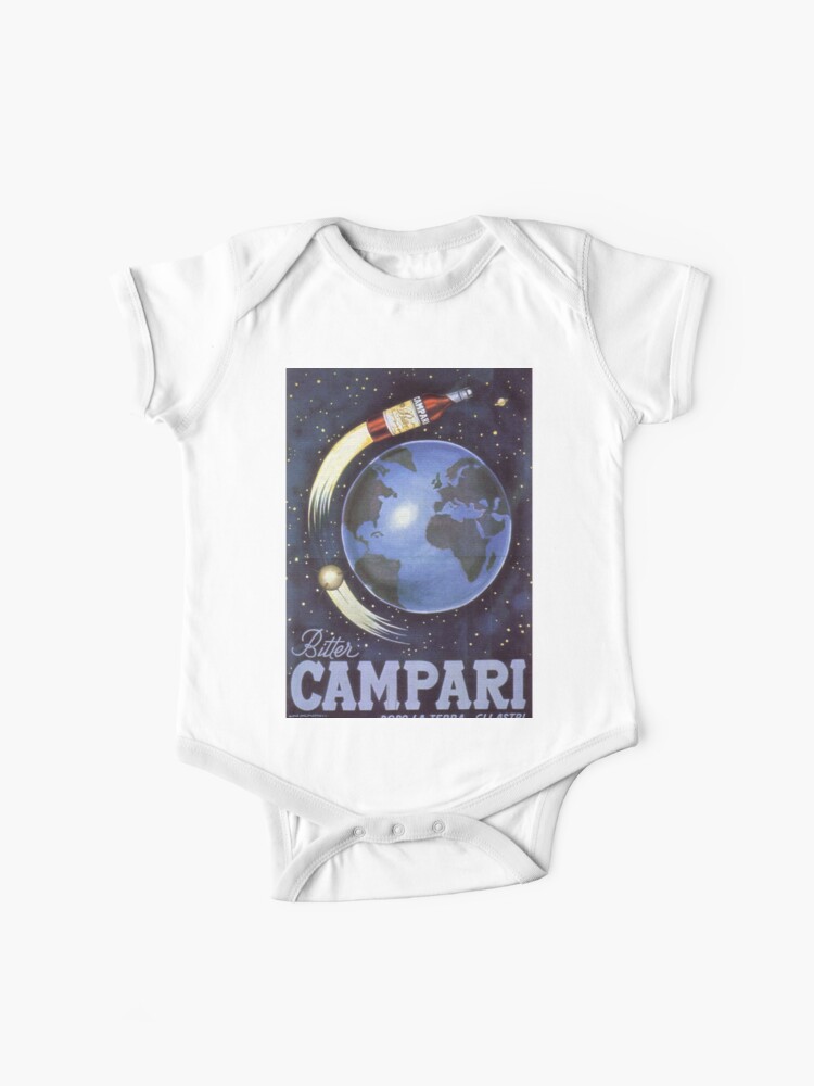 Campari l'Aperitivo Poster Baby One-Piece for Sale by sheilagarza