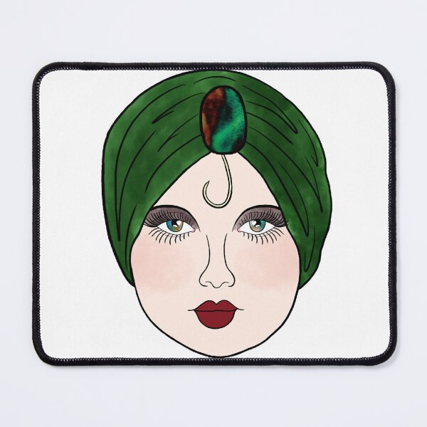 Item preview, Biba Inspired Illustration designed and sold by crofts-haricex.