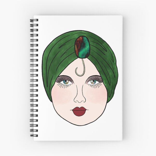Item preview, Biba Inspired Illustration designed and sold by crofts-haricex.