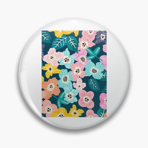 Item preview, Colourful bib flowers Graphic designed and sold by crofts-haricex.