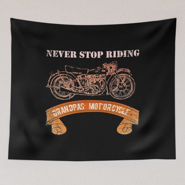 Item preview, Motorcycle Grandpas  Vintage Design Motors designed and sold by IvonDesign.