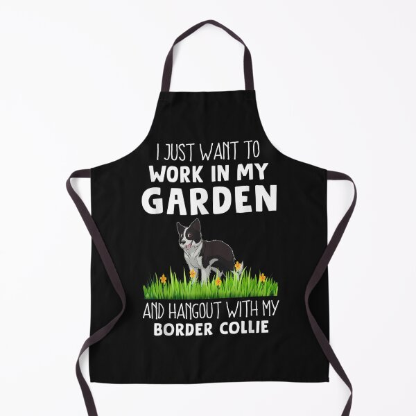 Item preview, Work In My Garden And Hangout With My Border Collie Dog Cute designed and sold by JasonCKato.