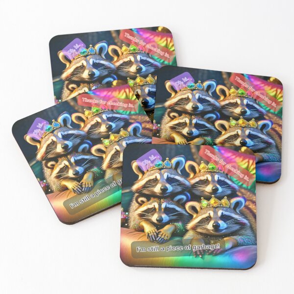 Item preview, Rainbow Trash Pandas designed and sold by The Devil That You Forgot.