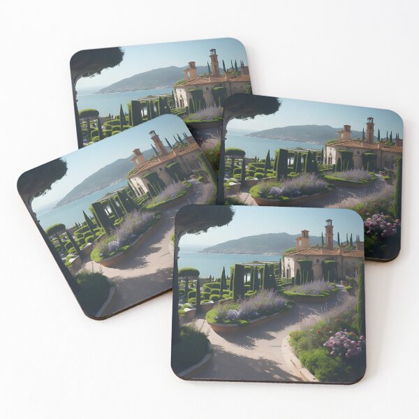 Item preview, A Symphony of Nature: The Enchanting Italian Gardens Overlooking the Sea designed and sold by BlareBlare.