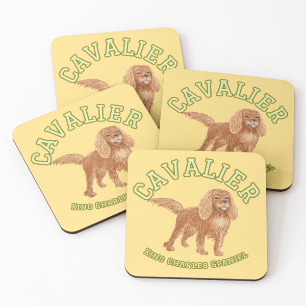 Item preview, Ruby Cavalier King Charles Spaniel School designed and sold by barksandsqueaks.