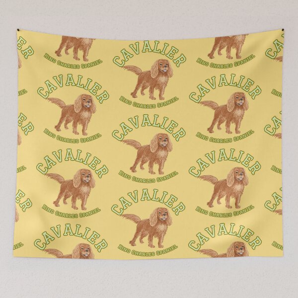 Item preview, Ruby Cavalier King Charles Spaniel School designed and sold by barksandsqueaks.