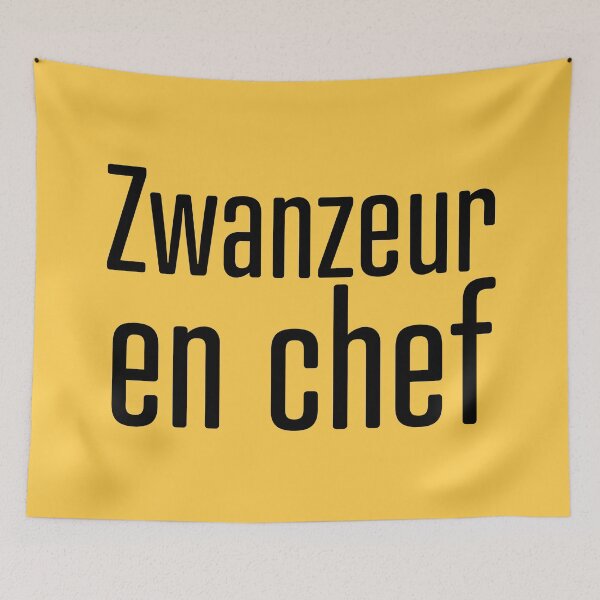 Item preview, Chief Zwanzeur - Belgian expression designed and sold by PausePapote.