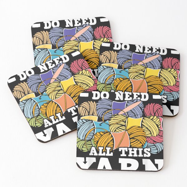 Item preview, Yes I Really Do Need All This Yarn - Knitting Crocheting  designed and sold by JasonCKato.