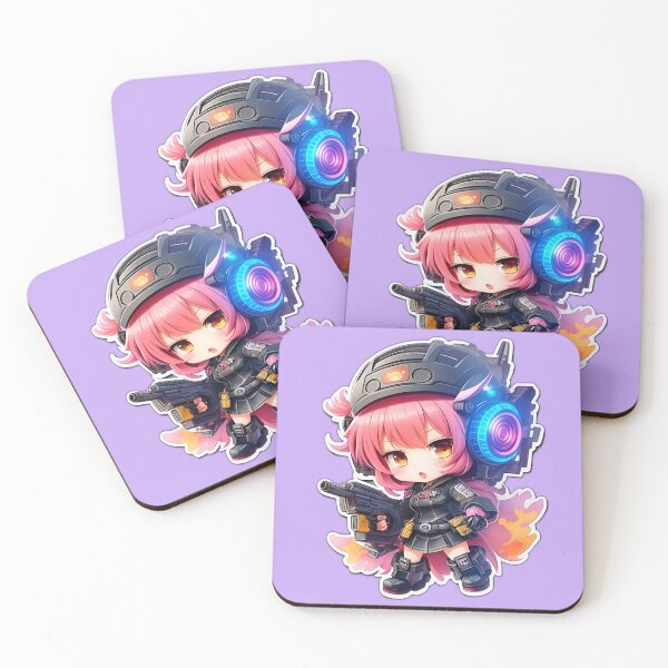 Item preview, Heavy Armed Original Chibi Girl designed and sold by jp22yoshi.